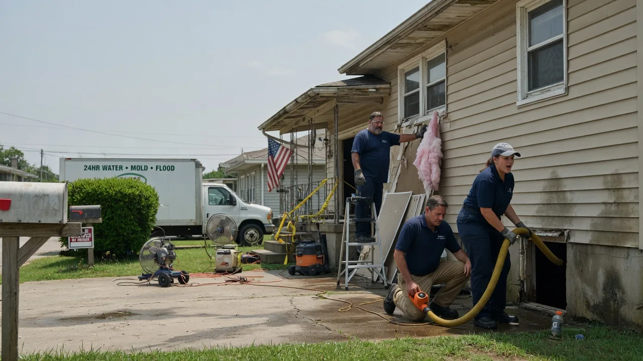 Water Damage Repair in Hurst, IL near me